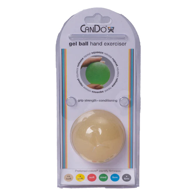 Pelota de Gel CanDo – Ejercitador de Mano para Fortalecimiento y Rehabilitación